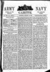 Army and Navy Gazette Saturday 16 January 1892 Page 1