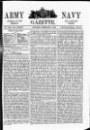 Army and Navy Gazette Saturday 06 February 1892 Page 1