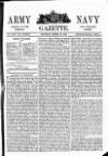 Army and Navy Gazette Saturday 12 March 1892 Page 1