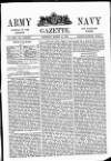 Army and Navy Gazette Saturday 19 March 1892 Page 1