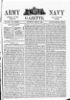 Army and Navy Gazette Saturday 02 April 1892 Page 1