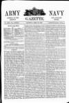 Army and Navy Gazette Saturday 30 April 1892 Page 1