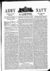 Army and Navy Gazette Saturday 10 September 1892 Page 1