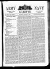 Army and Navy Gazette Saturday 01 October 1892 Page 1