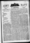 Army and Navy Gazette Saturday 08 October 1892 Page 1