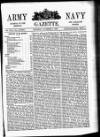 Army and Navy Gazette Saturday 05 November 1892 Page 1