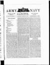 Army and Navy Gazette Saturday 21 January 1893 Page 1