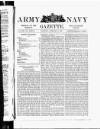 Army and Navy Gazette Saturday 04 February 1893 Page 1