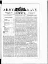 Army and Navy Gazette Saturday 28 October 1893 Page 1