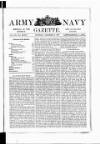 Army and Navy Gazette Saturday 23 December 1893 Page 1