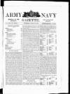 Army and Navy Gazette Saturday 24 March 1894 Page 1