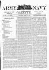 Army and Navy Gazette Saturday 31 March 1894 Page 1