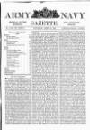 Army and Navy Gazette Saturday 14 April 1894 Page 1