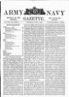 Army and Navy Gazette Saturday 02 June 1894 Page 1