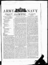 Army and Navy Gazette Saturday 09 June 1894 Page 1