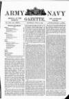 Army and Navy Gazette Saturday 16 June 1894 Page 1