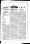 Army and Navy Gazette Saturday 21 July 1894 Page 1