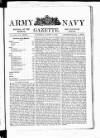 Army and Navy Gazette Saturday 18 August 1894 Page 1