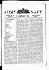 Army and Navy Gazette Saturday 29 September 1894 Page 1