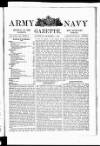 Army and Navy Gazette Saturday 01 December 1894 Page 1