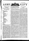 Army and Navy Gazette Saturday 05 January 1895 Page 1