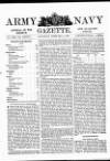 Army and Navy Gazette Saturday 09 February 1895 Page 1