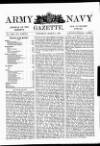 Army and Navy Gazette Saturday 09 March 1895 Page 1