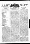 Army and Navy Gazette Saturday 23 March 1895 Page 1