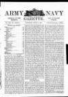 Army and Navy Gazette Saturday 27 April 1895 Page 1