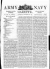 Army and Navy Gazette Saturday 28 September 1895 Page 1