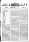 Army and Navy Gazette Saturday 23 November 1895 Page 1