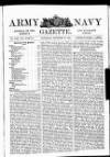 Army and Navy Gazette Saturday 28 December 1895 Page 1