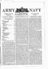 Army and Navy Gazette Saturday 29 February 1896 Page 1