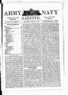 Army and Navy Gazette Saturday 07 March 1896 Page 1