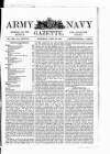 Army and Navy Gazette Saturday 25 April 1896 Page 1