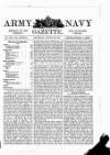 Army and Navy Gazette Saturday 22 August 1896 Page 1