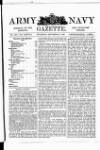 Army and Navy Gazette Saturday 05 September 1896 Page 1