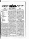 Army and Navy Gazette Saturday 10 October 1896 Page 1