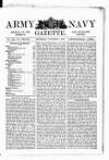 Army and Navy Gazette Saturday 07 November 1896 Page 1