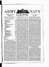 Army and Navy Gazette Saturday 13 March 1897 Page 1