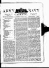 Army and Navy Gazette Saturday 27 March 1897 Page 1