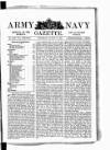Army and Navy Gazette Saturday 14 August 1897 Page 1