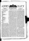 Army and Navy Gazette Saturday 21 August 1897 Page 1