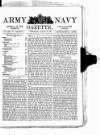 Army and Navy Gazette Saturday 28 August 1897 Page 1
