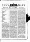 Army and Navy Gazette Saturday 11 September 1897 Page 1