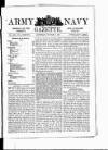 Army and Navy Gazette Saturday 09 October 1897 Page 1