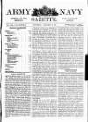 Army and Navy Gazette Saturday 08 January 1898 Page 1