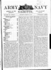 Army and Navy Gazette Saturday 12 March 1898 Page 1