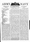 Army and Navy Gazette Saturday 23 April 1898 Page 1