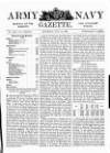 Army and Navy Gazette Saturday 16 July 1898 Page 1